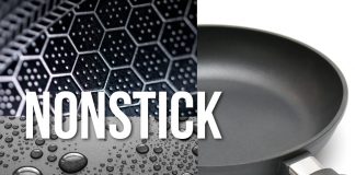 Does a peeling nonstick pan with a black Teflon sticker coat dangerous? nonstick compare
